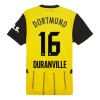 Camisola Borussia Dortmund Duranville 16 1º Equipamento 2024-25 Manga Curta